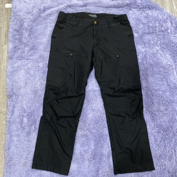 2x LAPG  LA Police Gear Tactical Pants BFE STRETCH Men Tag 38x30 Black Cargo - Picture 1 of 9